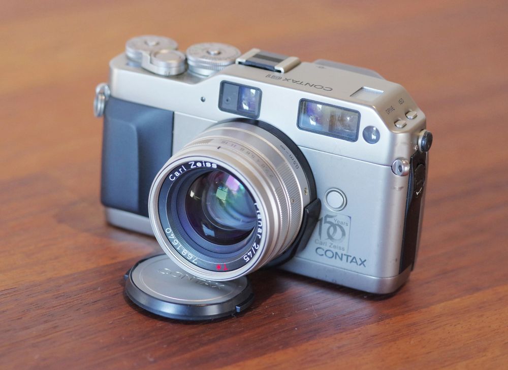 CONTAX G1 LIMITED EDITION 150 YEARS CARL ZEISS+2 Objektive (Gebraucht ...