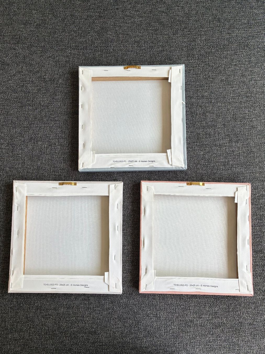 Tutte le decorazioni: 3er Set Leinwandbilder, Wanddeko, Herzdesign – Usato da Basel venduto da h4w_h5bq 1