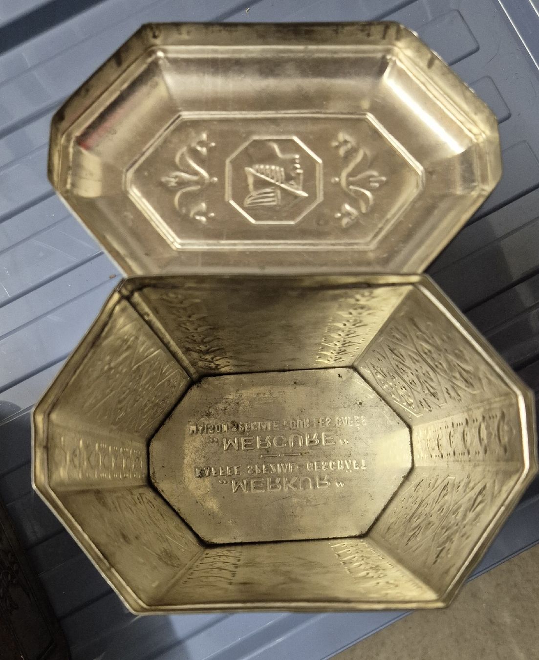 Tutte le decorazioni: Dose Kaffee Merkur Silber Metall – Usato da Watt venduto da sarahZH1995 1