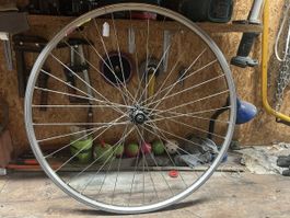 Hinterrad Deore LX, revidiert, 28 Zoll, 135 mm Einbaubreite