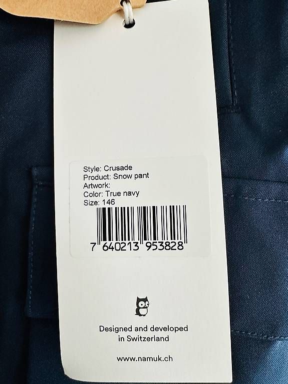 Hosen: Namuk Skihose – Neu und originalverpackt aus Bellikon von DW54 3