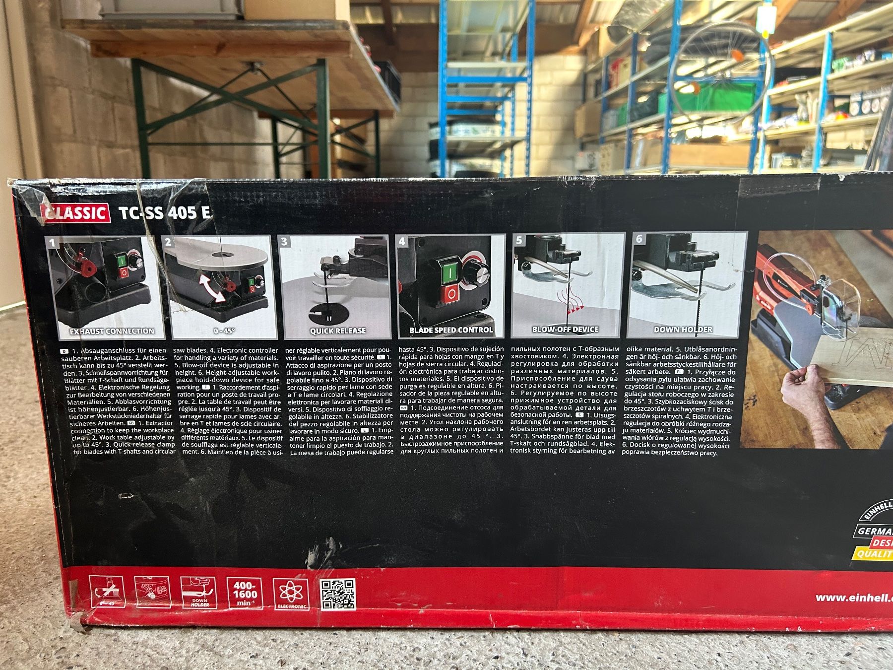 Einhell Seghe: Einhell: Dekupiersäge TC-SS 405E – Nuovo e nell'imballaggio originale da Nänikon venduto da inf_s2kv 2
