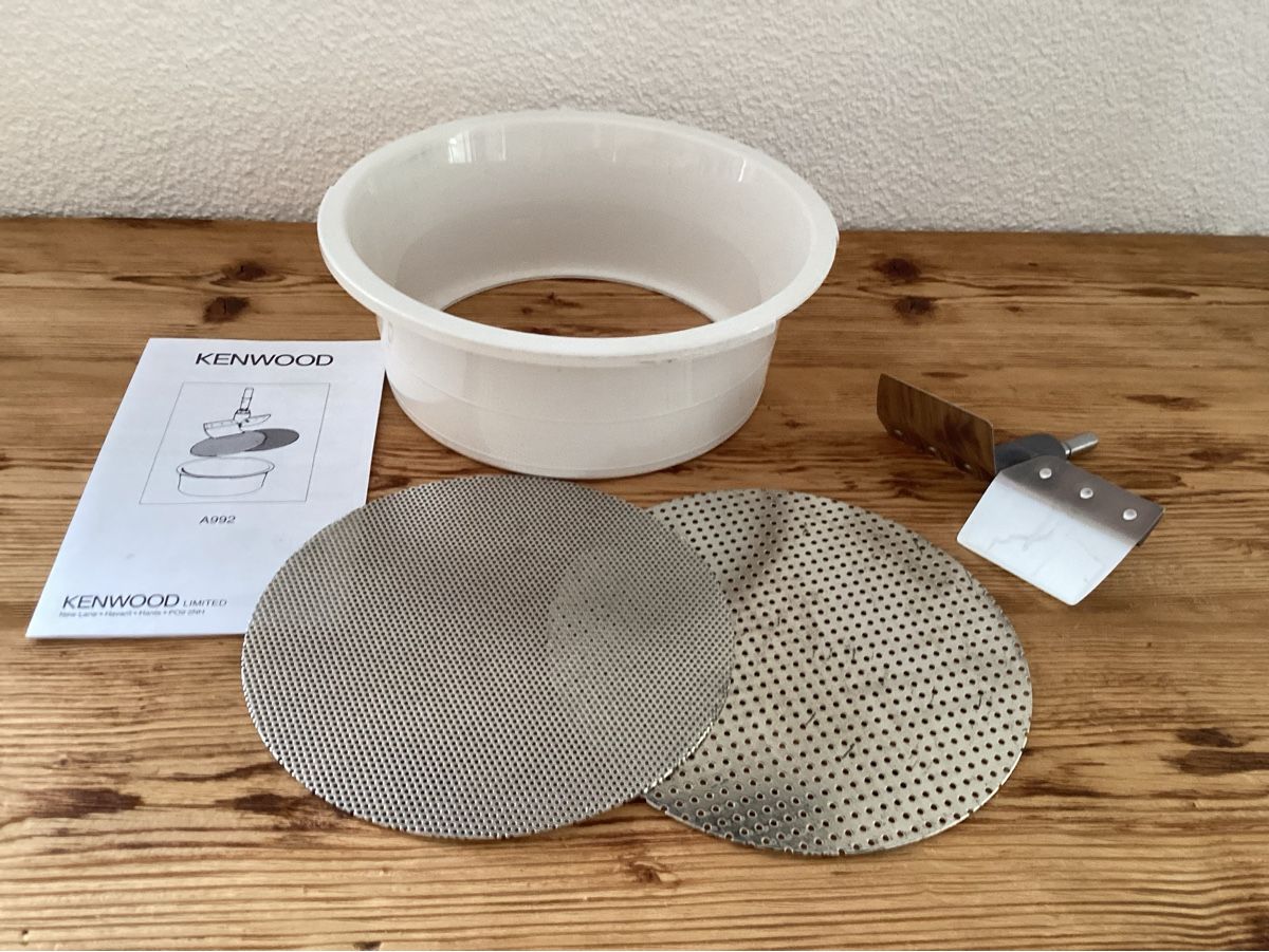 Kenwood Küchengeräte: Kenwood Passieraufsatz A992 – Gebraucht aus Wassen UR von SABDOM 1