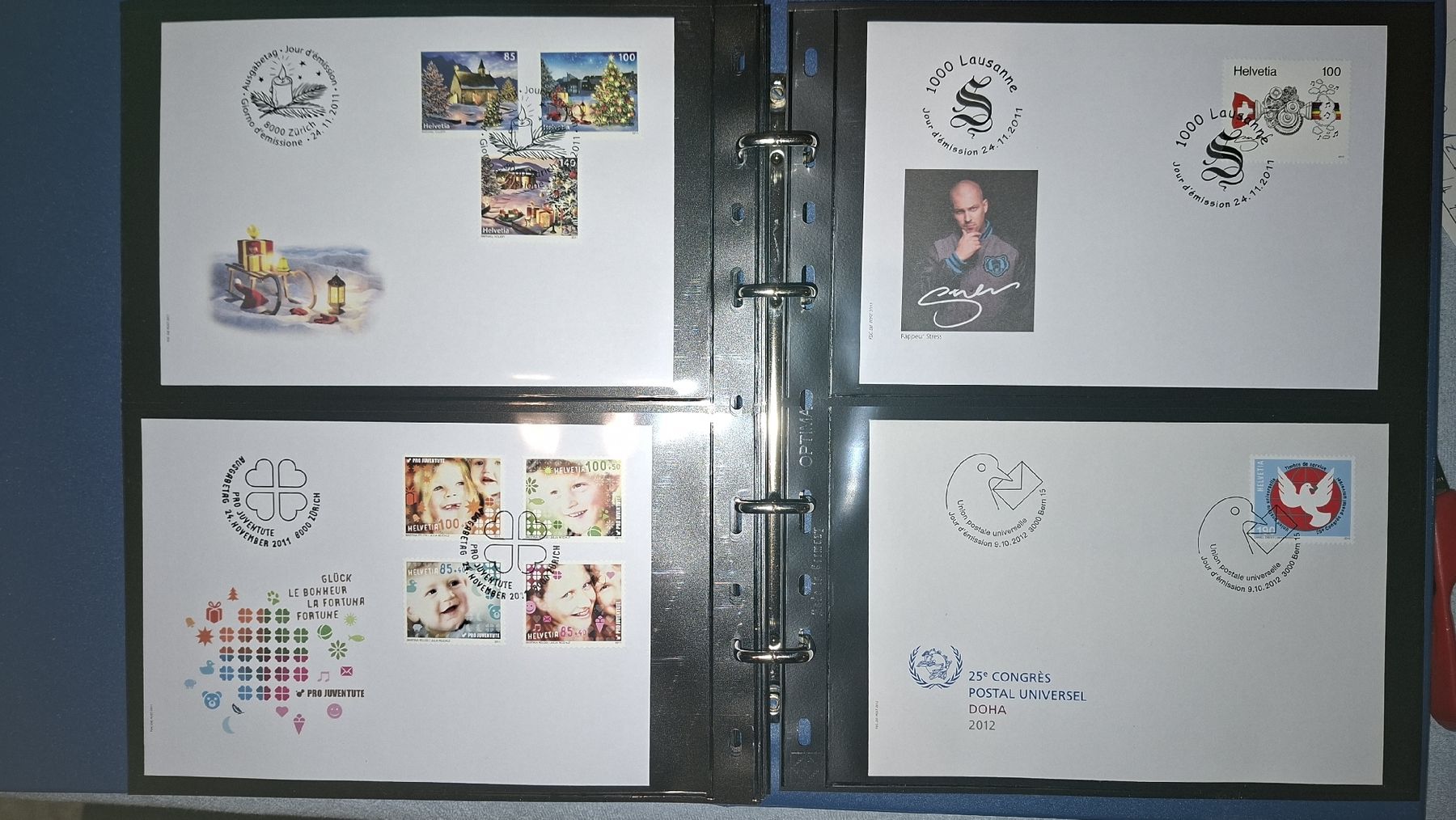 Tutti i francobolli: FDC Schweiz modern div. – Usato da Balgach venduto da SIMEON27