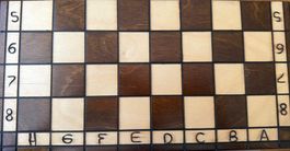 Schach- und Damespiel 2-in-1 – Defekt