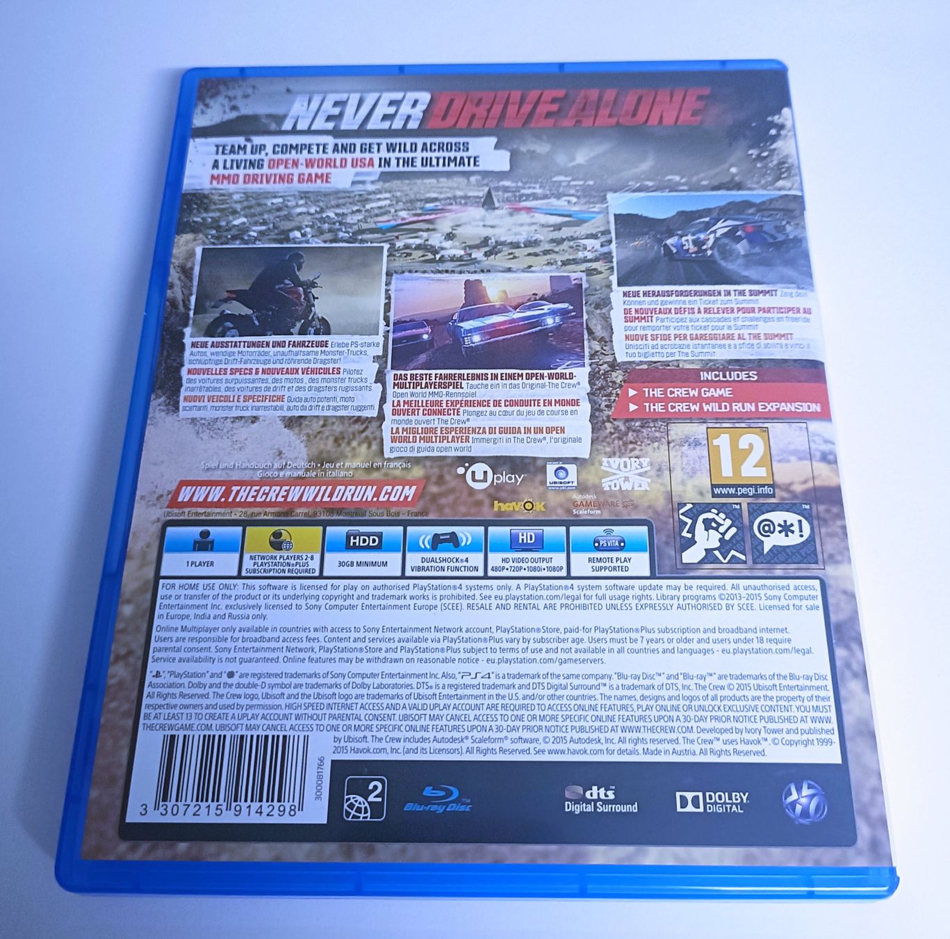 Sony Giochi: The Crew Wild Run Edition | PS4 – Usato da Köniz venduto da Gamecollect 1