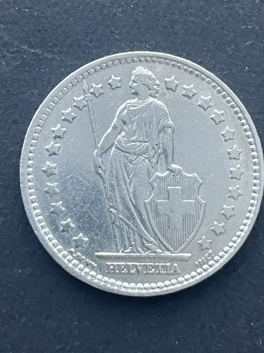Tutti le monete: 1.- Silber CH Jahr 1947 – Usato da Meierskappel venduto da Hala03 3
