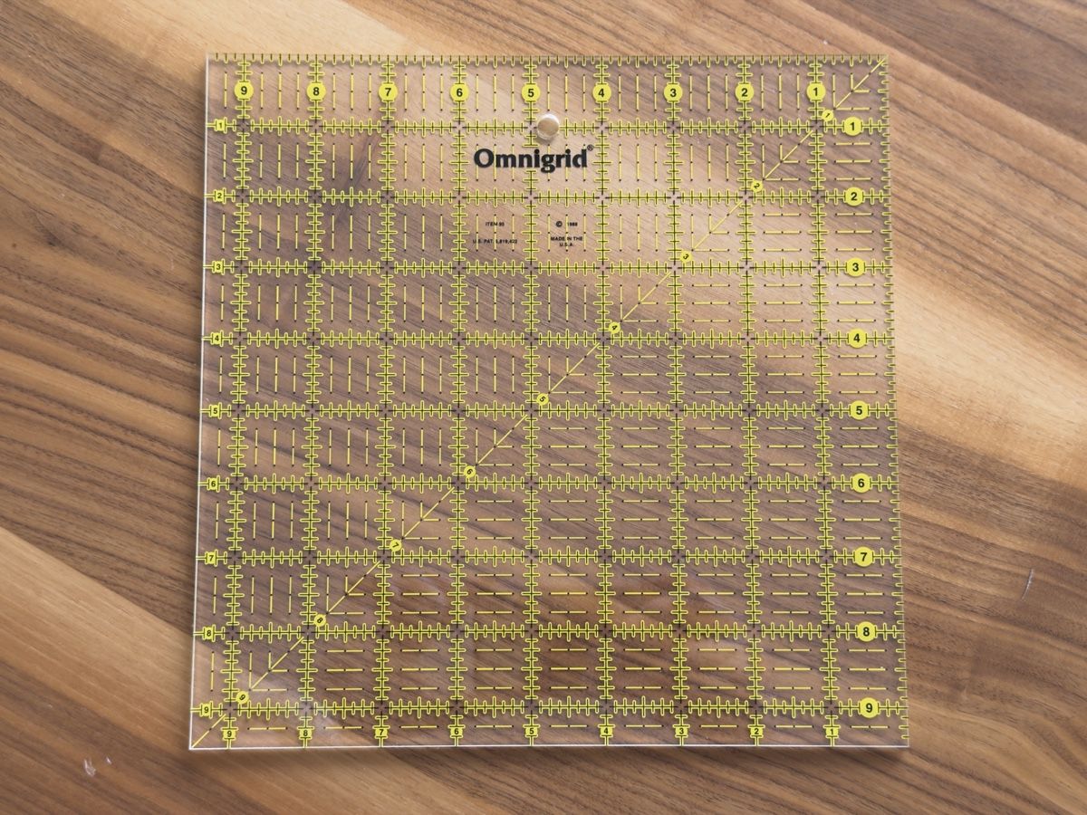 Sonstiges Schreiben & Zeichnen: Hochwertige Omnigrid Patchwork-& Quilt-Lineale im Set - Zoll – Gebraucht aus Merenschwand von stardust.12 1