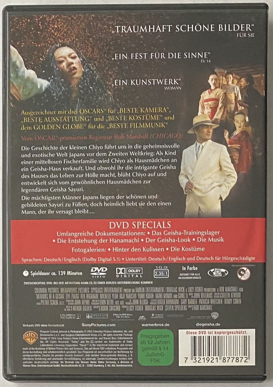 Alle DVDs: Die Geisha (Versandkostenfrei) – Gebraucht aus Flums von Asquillo 1