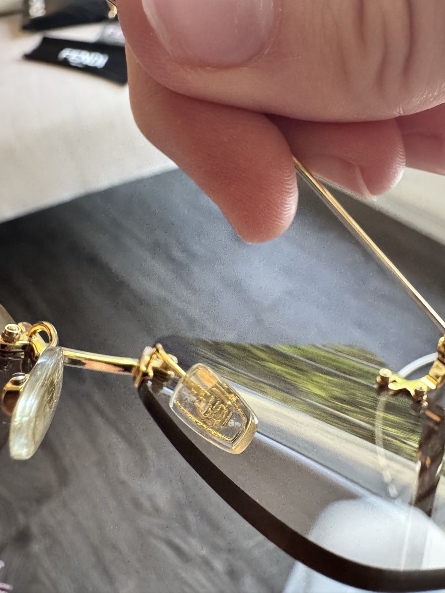 Fendi Occhiali & Lenti: Fendi sunglasses gold/brown, new, with case – Nuovo (secondo la descrizione) da Thonex venduto da Lux_brands01 4
