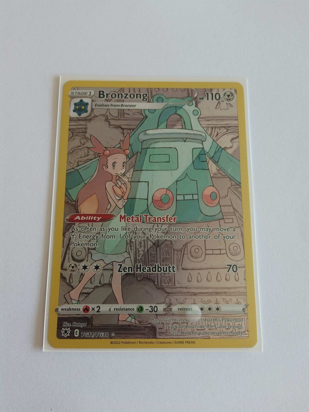 Pokémon Carte collezionabili: Bronzong -  Trainer Gallery Brilliant Stars – Usato da Altstätten SG venduto da GGsGameshop