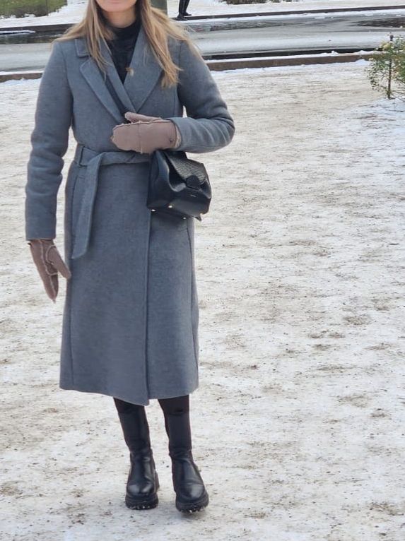H&M Cappotti: Eleganter Wollmantel, Grau, 34 – Usato da Solothurn venduto da anj_5zhn