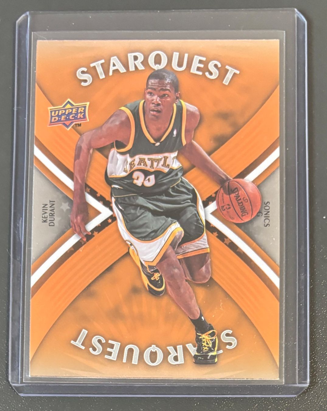 Nba Carte collezionabili: NBA Kevin Durant 2008 Upper Deck 2nd Year Starquest Sonics – Nuovo (secondo la descrizione) da Muri b. Bern venduto da winningloser