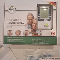 Saned TENS Schmerz-Linderung neu mit Zubehören