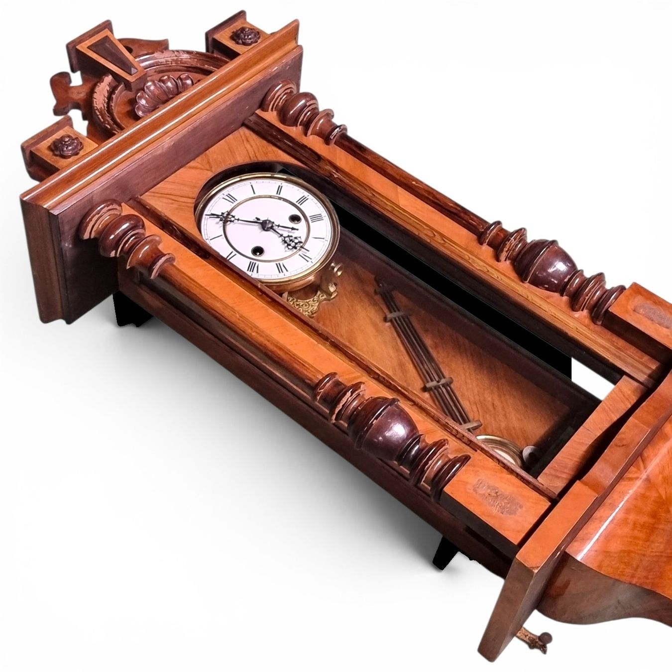 Orologi da terra & Orologi da parete: Antike Wanduhr Wiener Stil – Usato da Zürich venduto da Pinogaudio 2