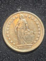 Schweiz ½ Fr. 1921 Silbermuenze - Selten! Top Zustand