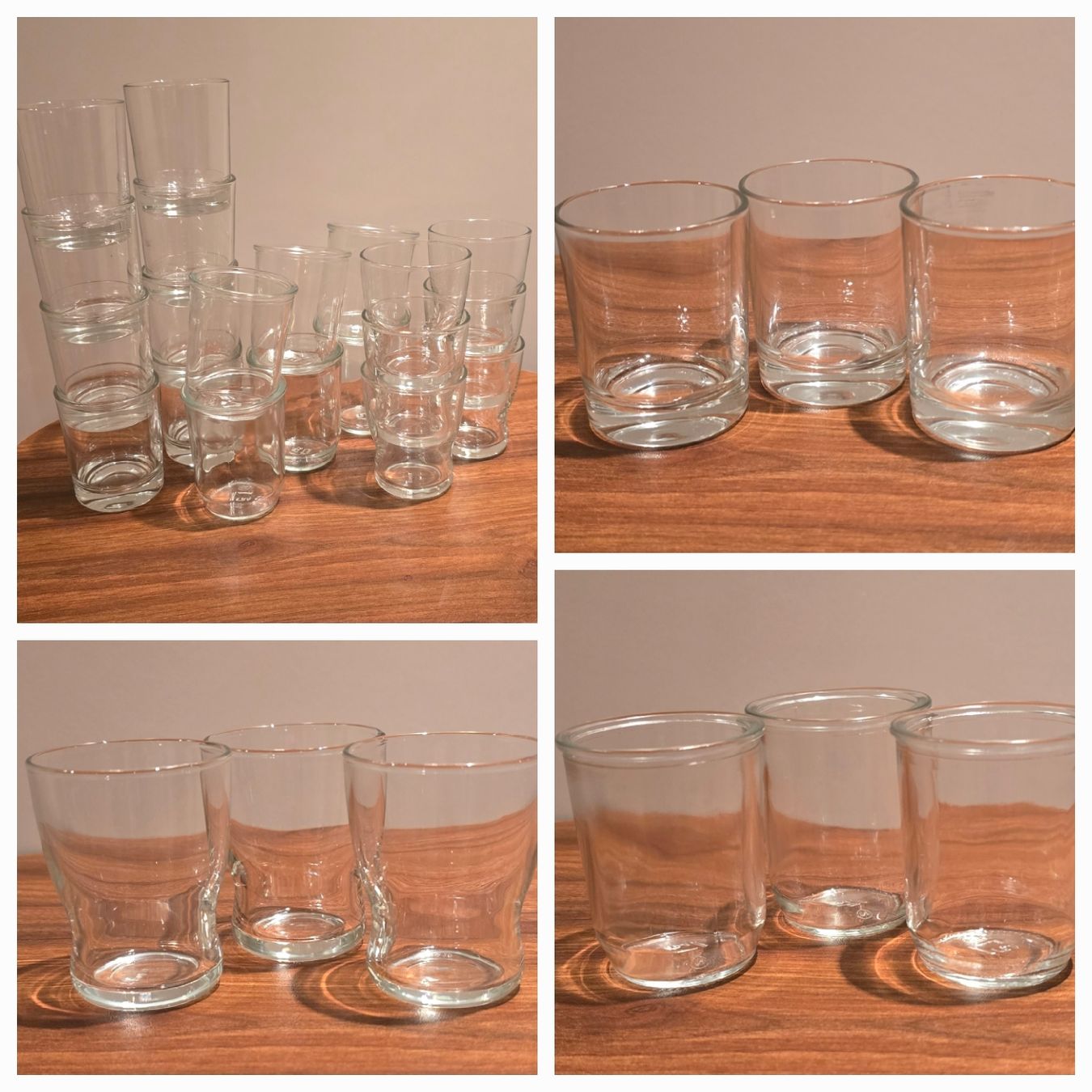 Set di piatti: 20Tlg Gourmet-Gläser-Set NEU  – Nuovo e nell'imballaggio originale da Widnau venduto da Schurlibua 1