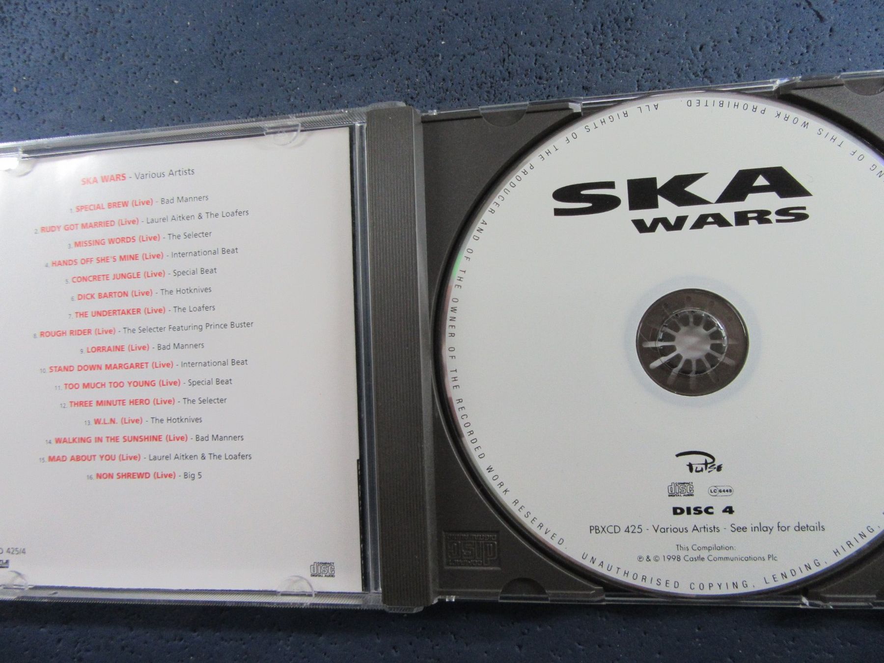 CDs: SKA WARS DISC4 CD – Gebraucht aus Ettingen von Hausi4711 1