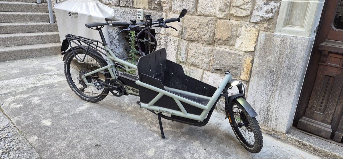 Riese & Müller Biciclette: Velo cargo riese and muller load 60 – Usato da Lausanne venduto da TelmaLouise70