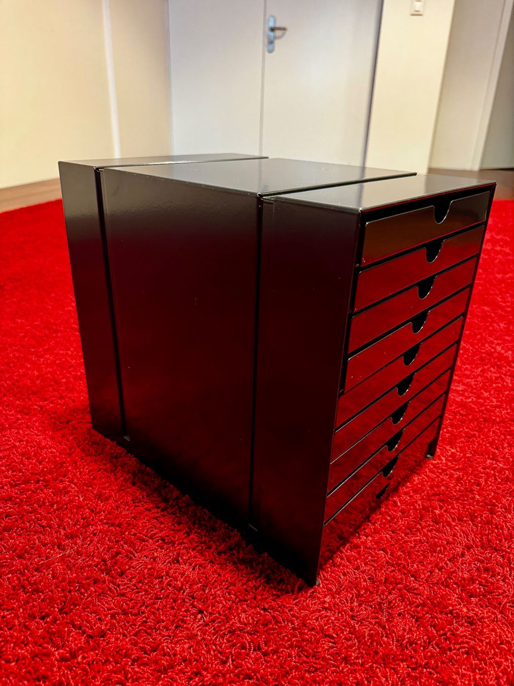 USM Regale: USM Inos KastenSet C4 Graphitschwarz – Gebraucht aus Magden von timboe 1