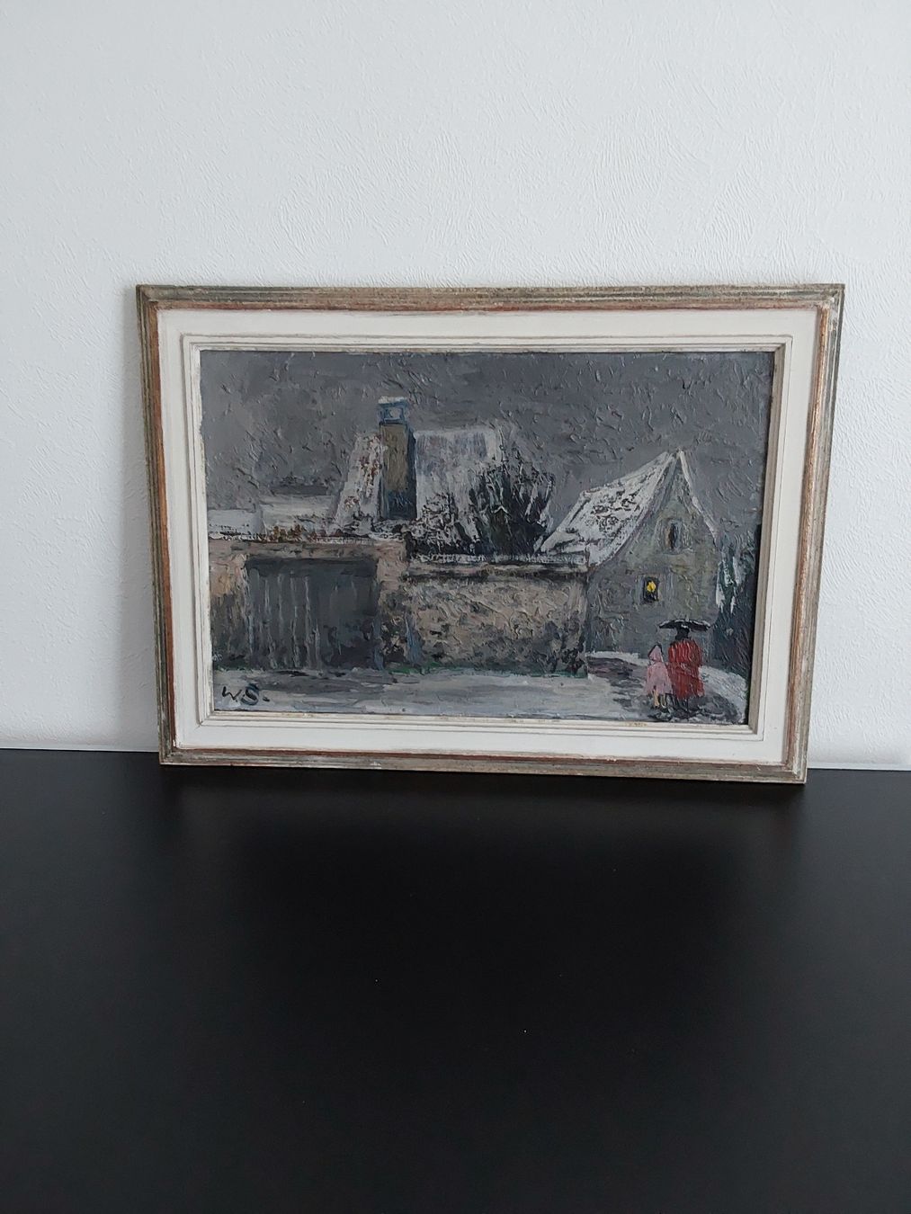 Dipinti: Sauter Walter Oelbild mit Rahmen 37x51cm. – Usato da Steinach venduto da Chilli1957 9