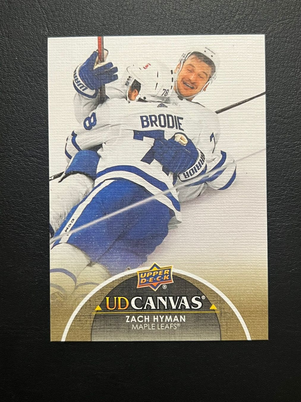 NHL Carte collezionabili: Zach Hyman 2021 UD Canvas Toronto Maple Leafs – Nuovo (secondo la descrizione) da Möhlin venduto da SwissHockeyCards