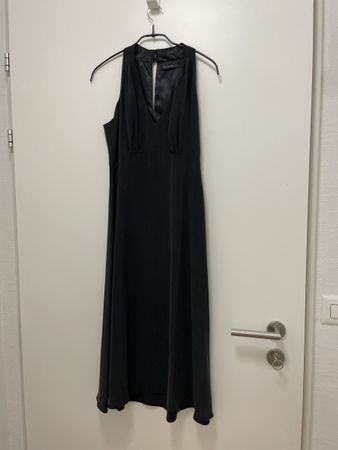 Elegantes schwarzes Sommerkleid  Gr. 36