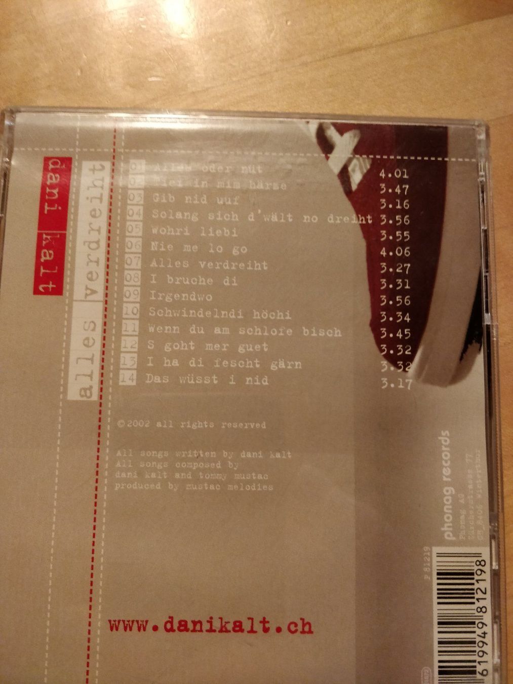 CD: Dani Kalt , alles verdreiht – Nuovo (secondo la descrizione) da Grosswangen venduto da Dacotojafa 1