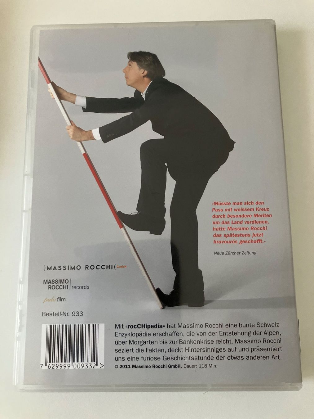 Alle DVDs: rocCHipedia (DVD) Massimo Rocchi - vergriffen – Gebraucht aus Arbon von JoJoAs 1