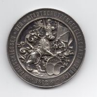 (347) Schützenmedaille 1892 Zürich, selten