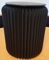 STOOLY - Faltbarer Hocker – schwarz - 28cm