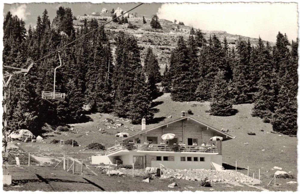 Ansichtskarten: Leysin - Sessellift Solacyre – Gebraucht aus Binningen von Mountainrider