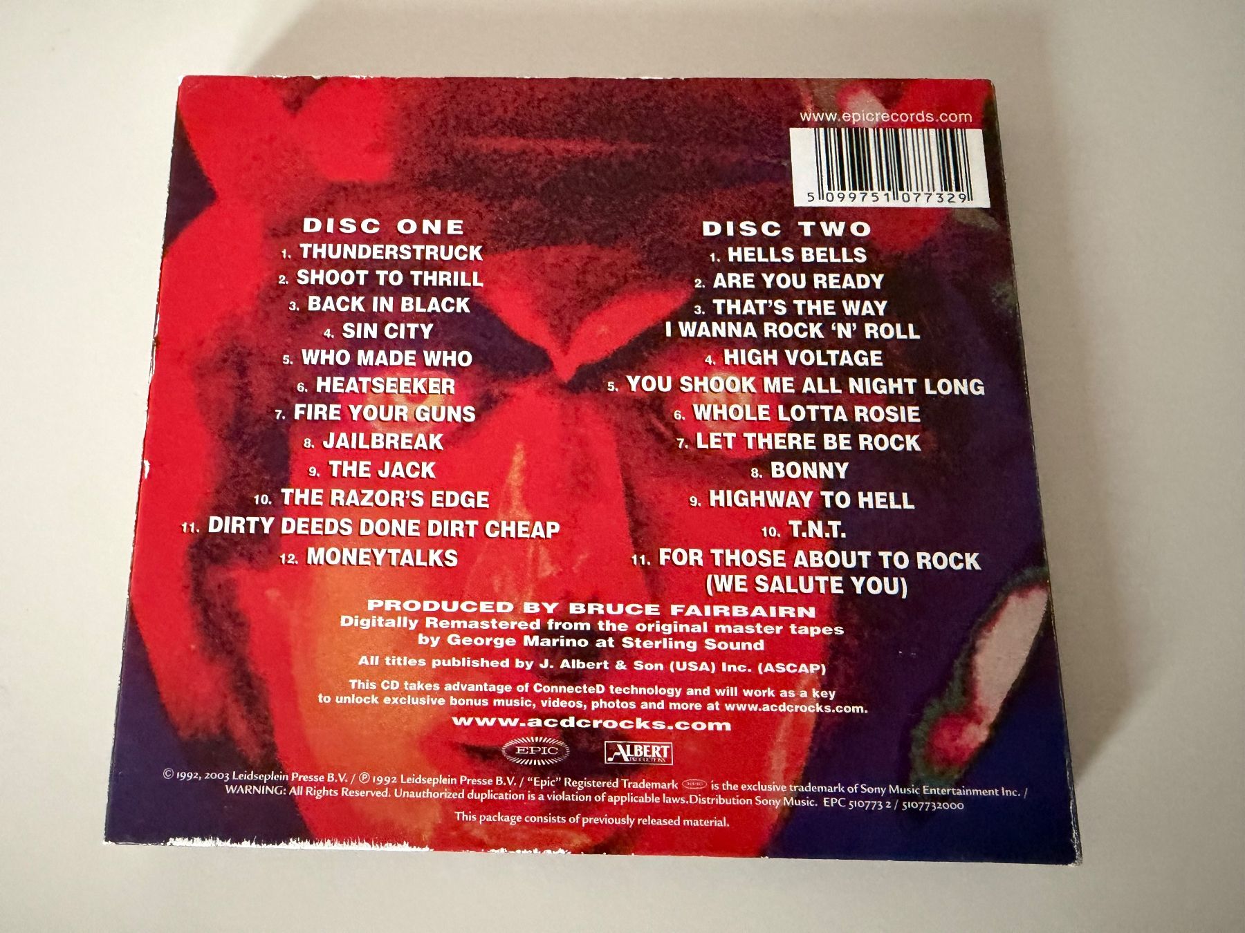 CD: AC/DC Live - 2 CD Collector's Edition – Usato da Altstätten SG venduto da sheamus 1