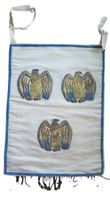 Trompetenbanner Seide 1940er
