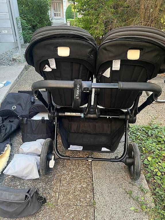 Bugaboo Carrozzine: Bugaboo Donkey Zwilling-Kinderwagen – Usato da Zürich venduto da str_tt62 2