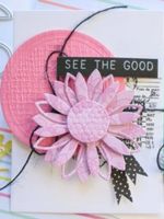 Stanzschablone Nr.795, Blume (Sizzix geeignet)