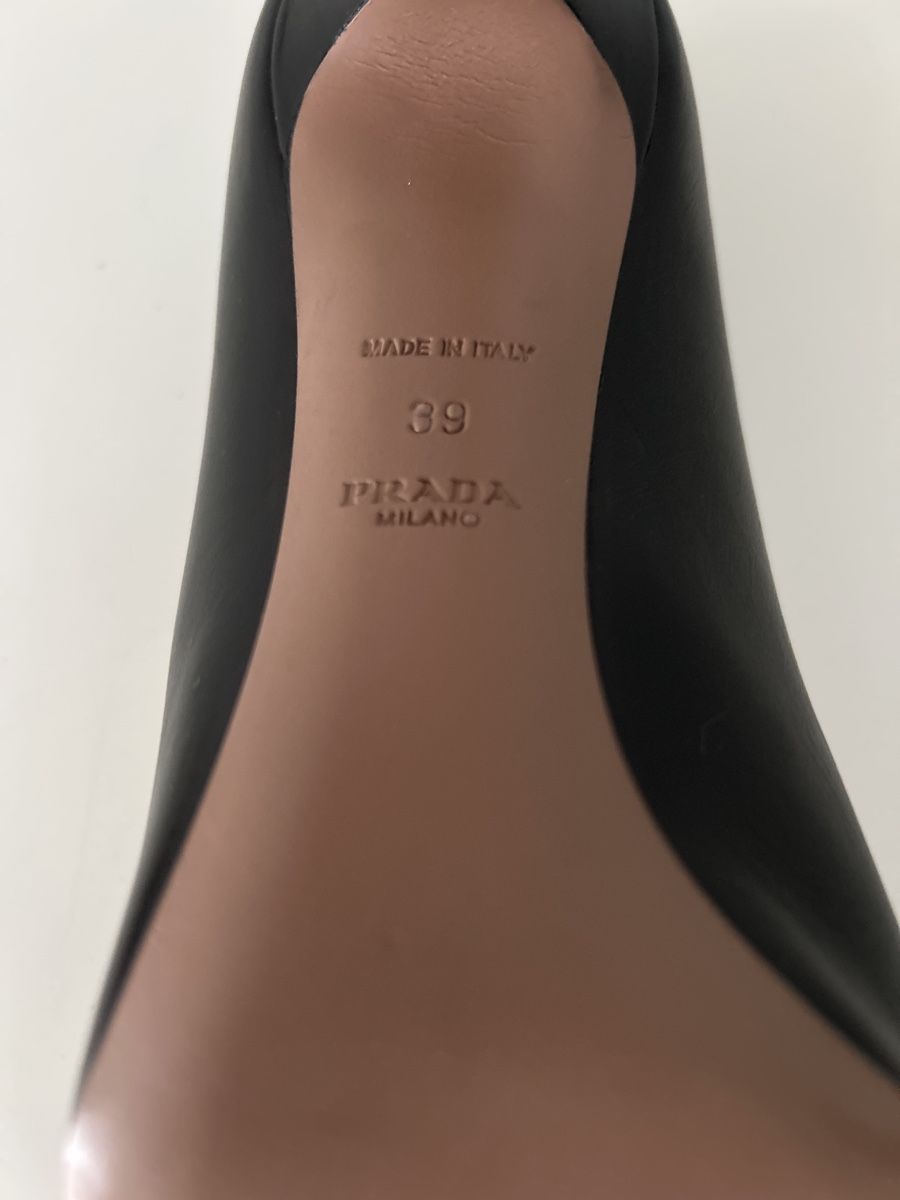 Prada Damenschuhe: Prada High Heels Gr. 39 schwarz top! – Neu (gemäss Beschreibung) aus Salenstein von sehrgut 2