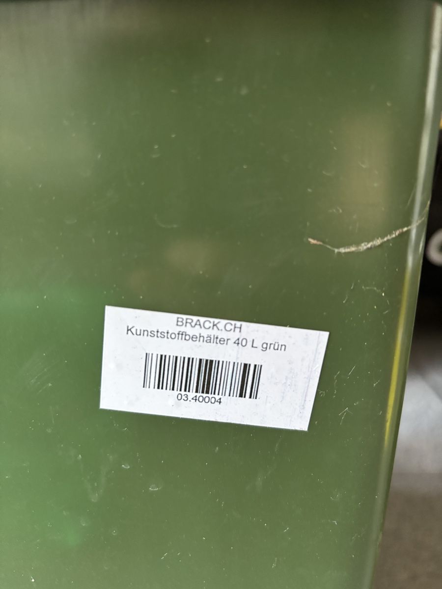 Cestini per rifiuti: Bac vert compost Euro-Plast 40L avec couvercle – Usato da Salvenach venduto da gwenwywar 1