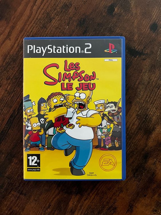 the simpsons playstation