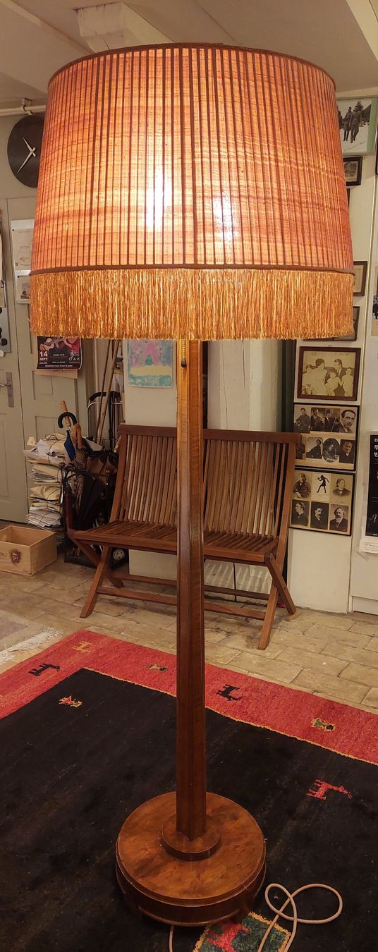 Lampade: Art Deco Ständerlampe – Usato da Zürich venduto da Cortin