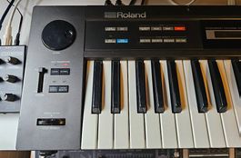 Roland alpha Juno-2 vintage synthesizer mit Controller -TOP!