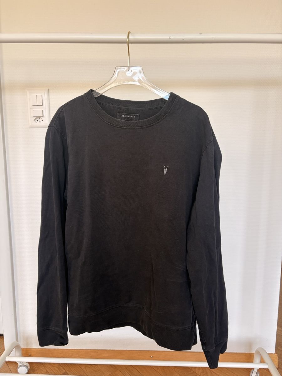 Allsaints Pullover & Sweatshirts: AllSaints Pullover schwarz Langarm – Gebraucht aus Zürich von viv_nevi