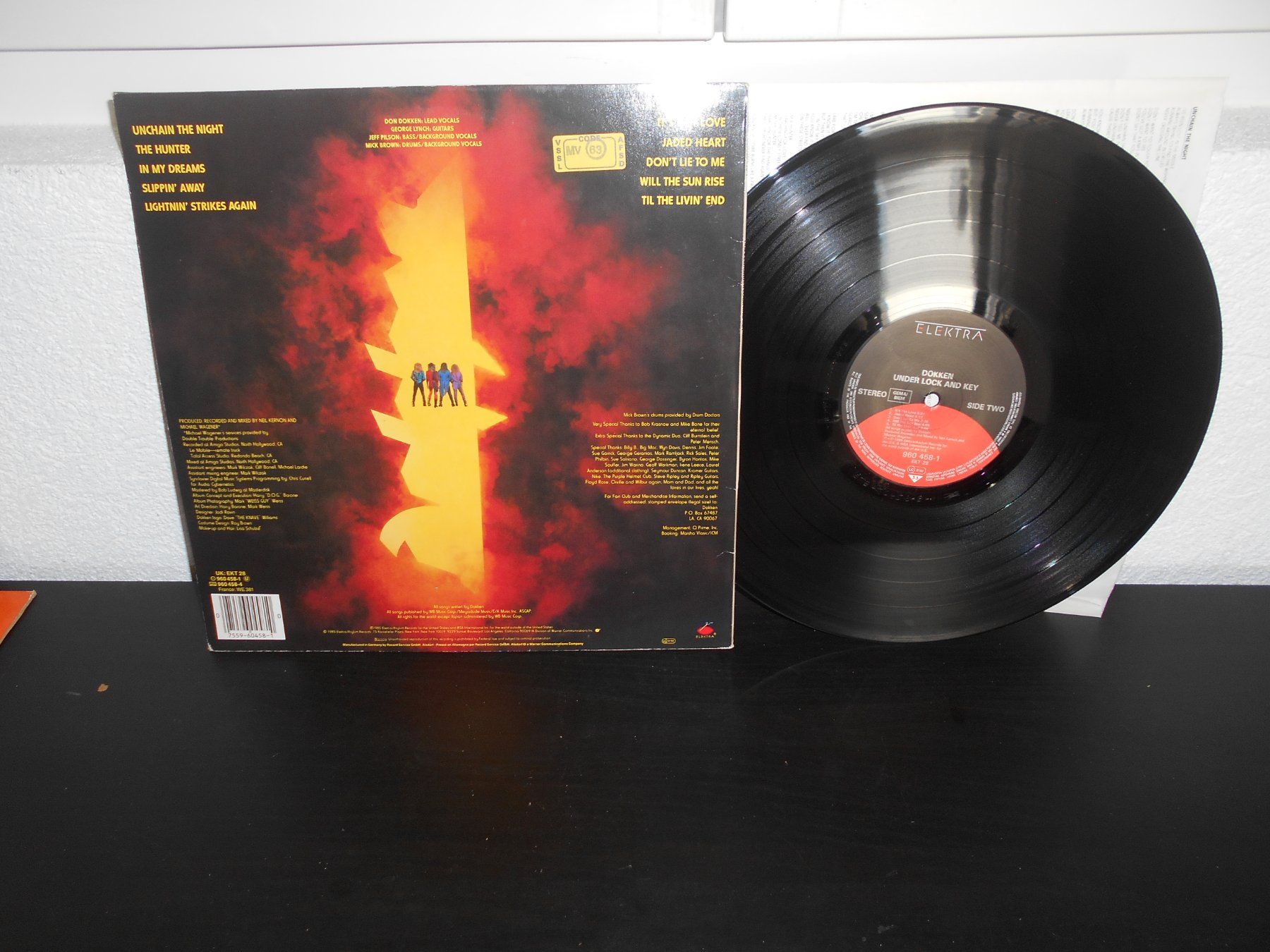 Dischi in vinile: Dokken – Under Lock And Key / 1985 – Usato da Aarberg venduto da witchhunter01 1