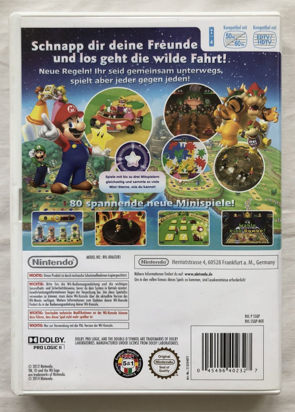 Nintendo Spiele: Nintendo Wii - MARIOPARTY 9 [Nintendo Selects] – Gebraucht aus Schaffhausen von durruti 2