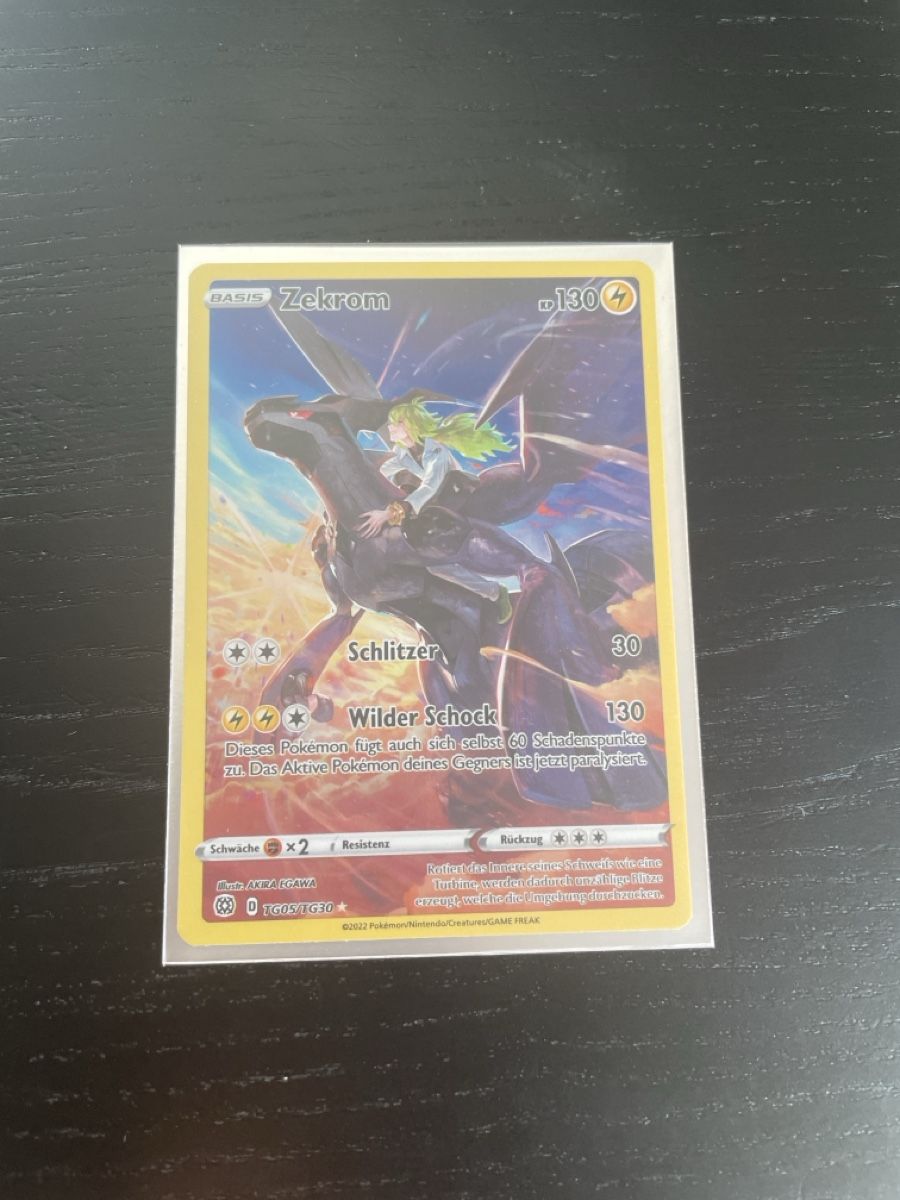 Pokémon Carte collezionabili: Zekrom Strahlende Sterne – Nuovo (secondo la descrizione) da Flawil venduto da Duft-Alchemist