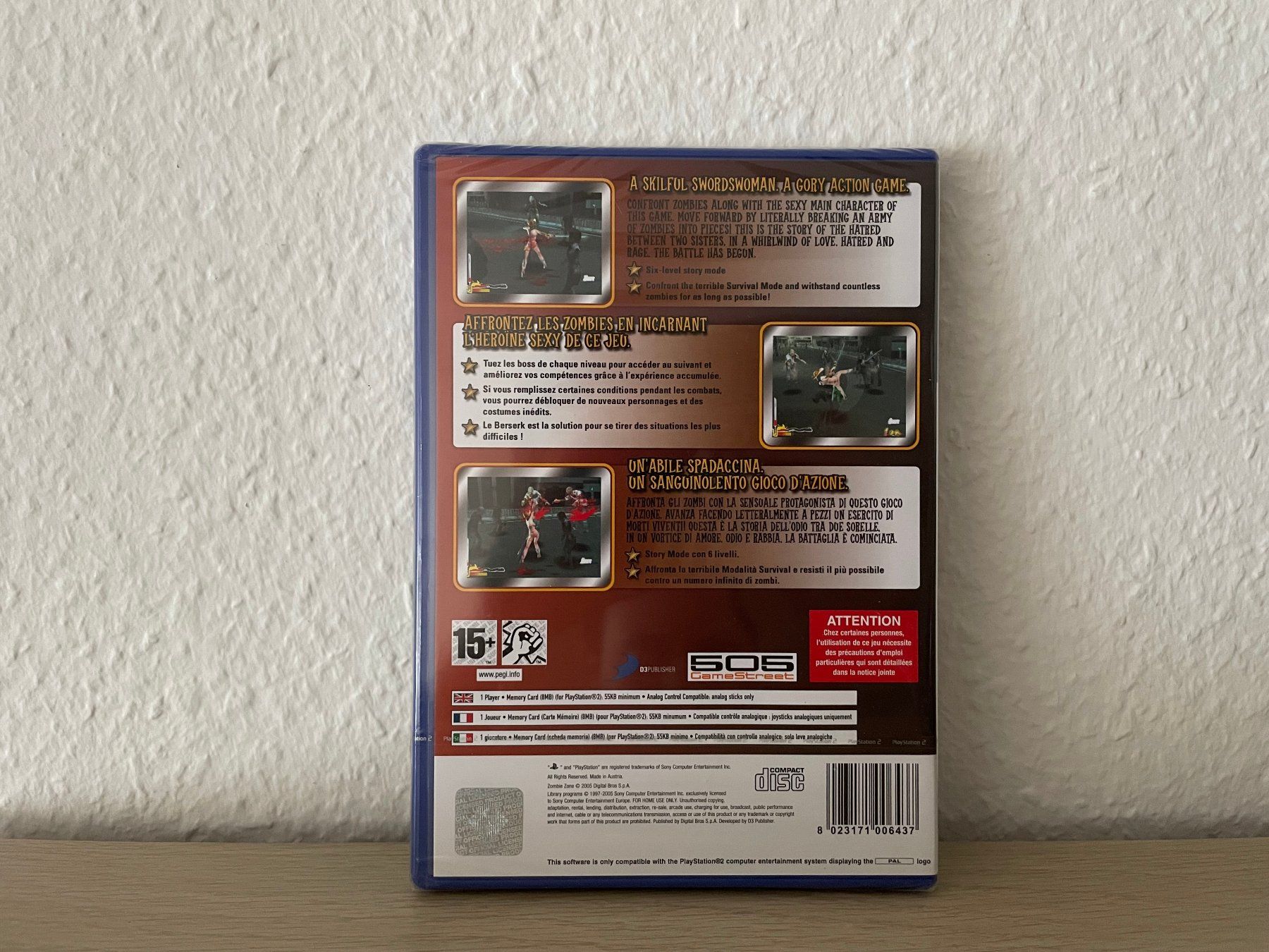 Giochi: NEU - Zombie Zone / PS2 – Nuovo e nell'imballaggio originale da Allschwil venduto da SliceSlice 1