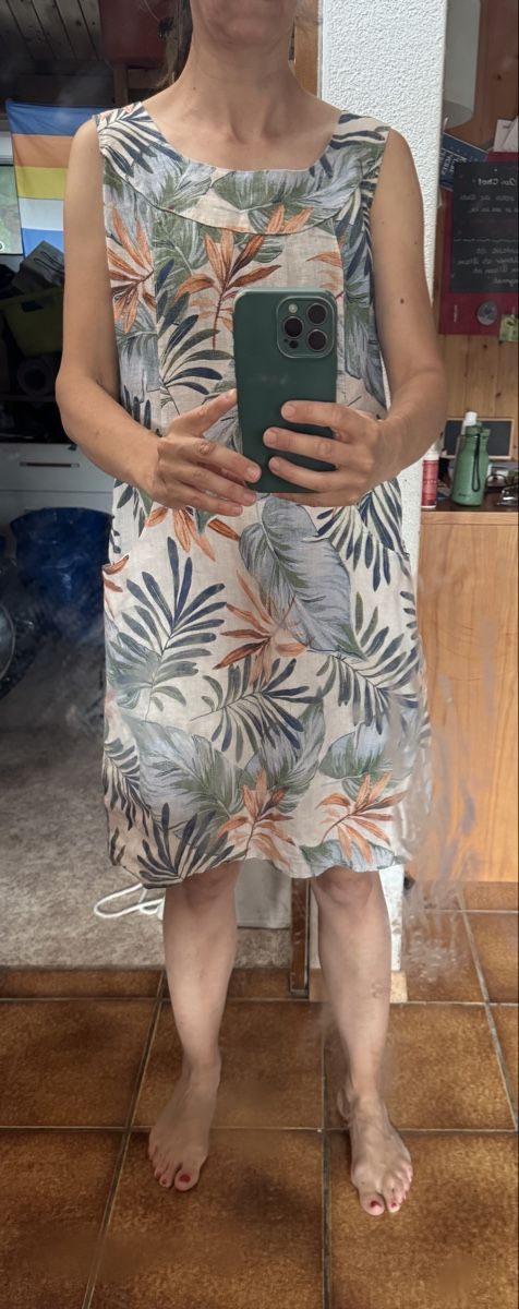 Vestiti: Leinenkleid für den Sommer – Nuovo (secondo la descrizione) da Einsiedeln venduto da saemacb 1