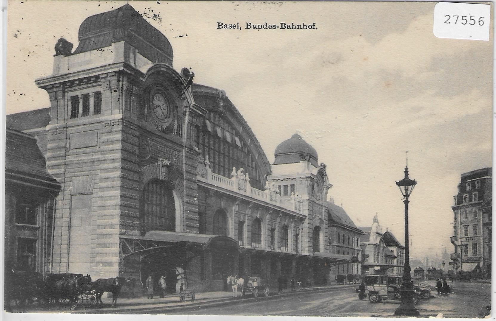 Cartoline postali: Basel - Bundes-Bahnhof, Taxi – Usato da Ettingen venduto da Kartenplanet