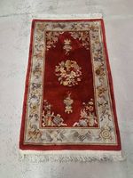 92x170 Handgeknüpfter Teppich Gereinigt