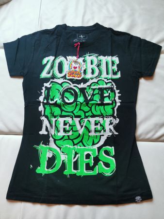 Shirt Zombie love never dies *NEU* L XL Cupcake Cult